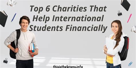 charities that help international students financially